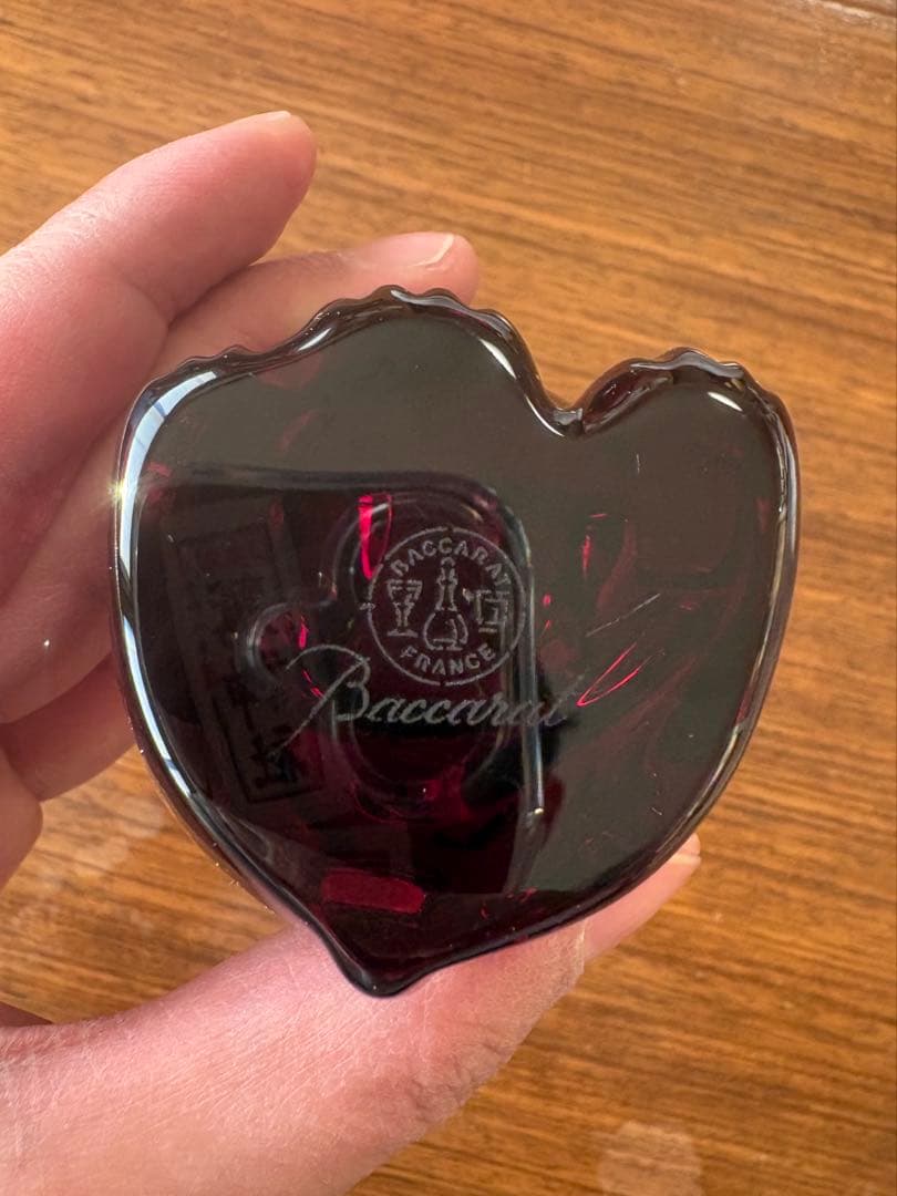 バカラ 招き猫 赤 箱なし