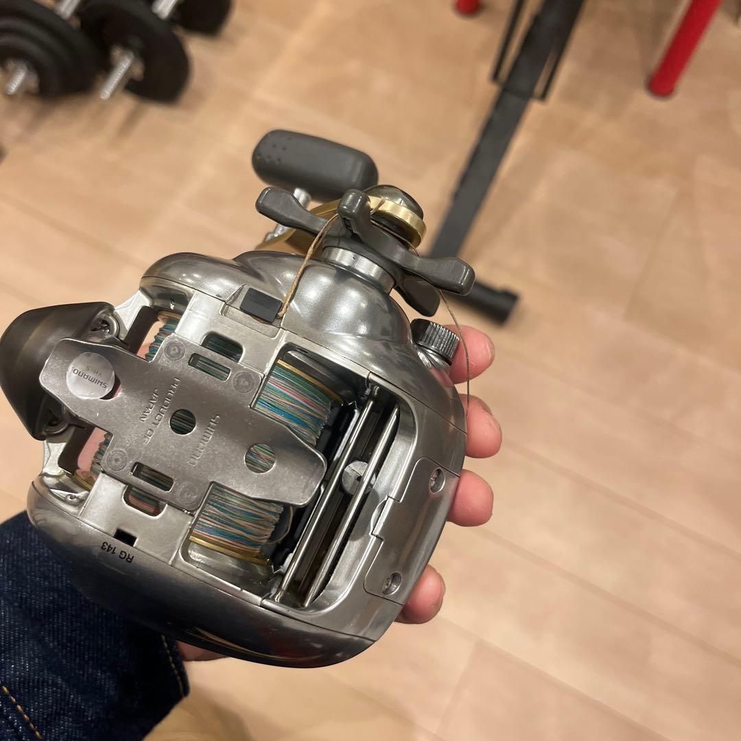 電動リール デジタル表示付き