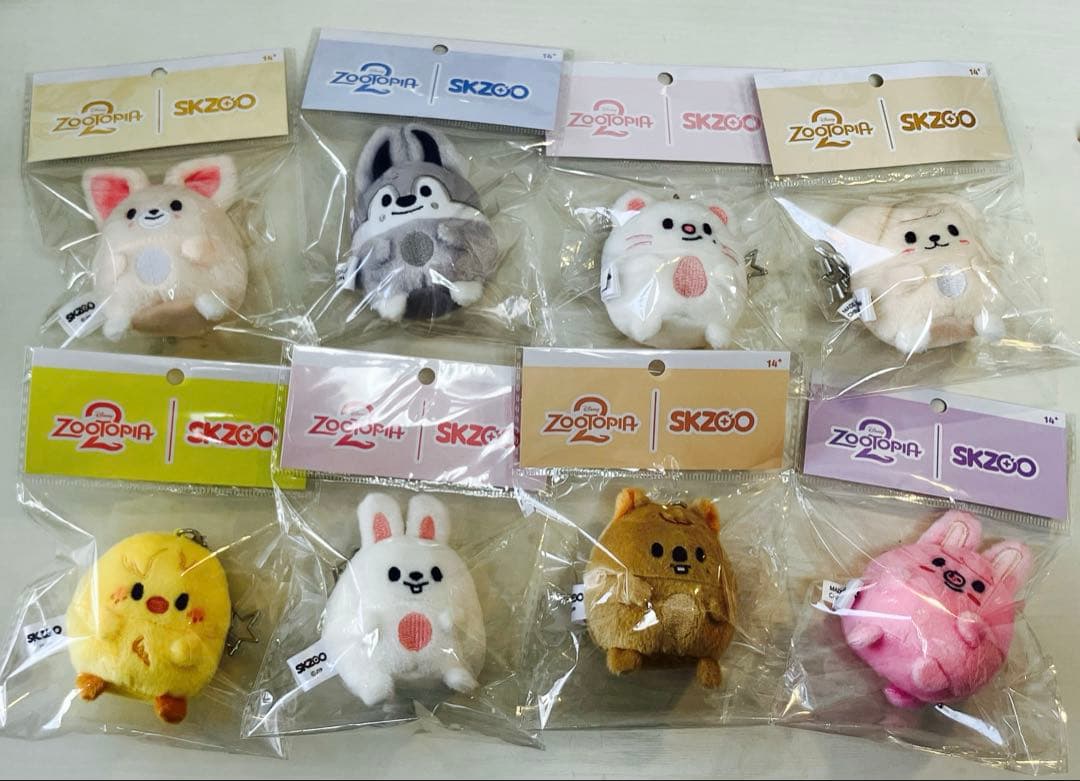 stray kids ズートピア2 UFUFY PLUSH 8体セット