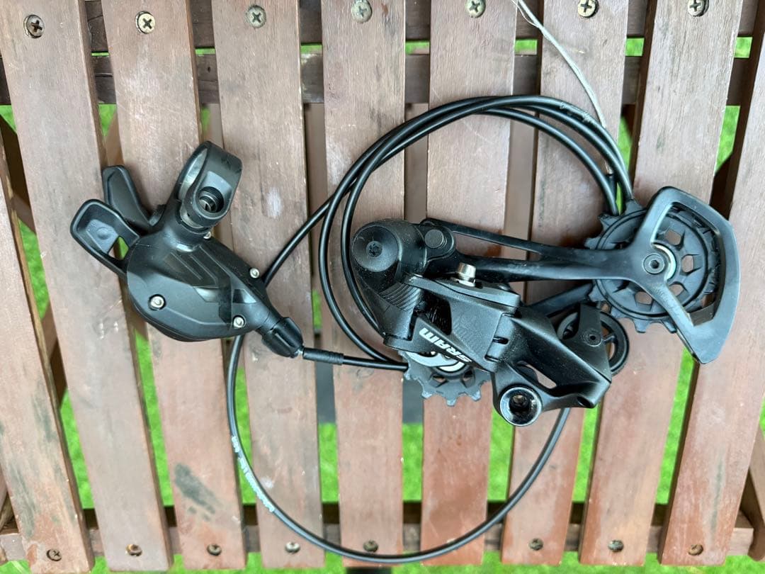 パーツ sram sx rear derailleur & lever set