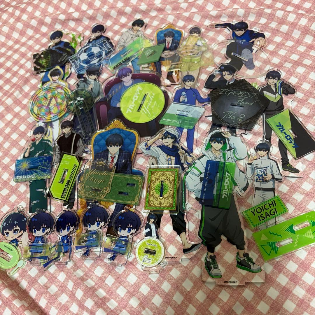 潔世一 アクスタセット ブルロ展 ブルーロック