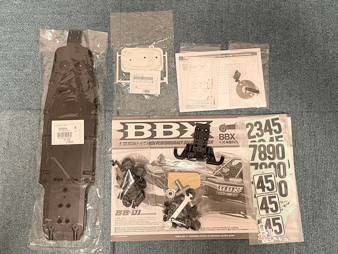 タミヤ RC BBX 走行少なめ 中古 メカ類なし