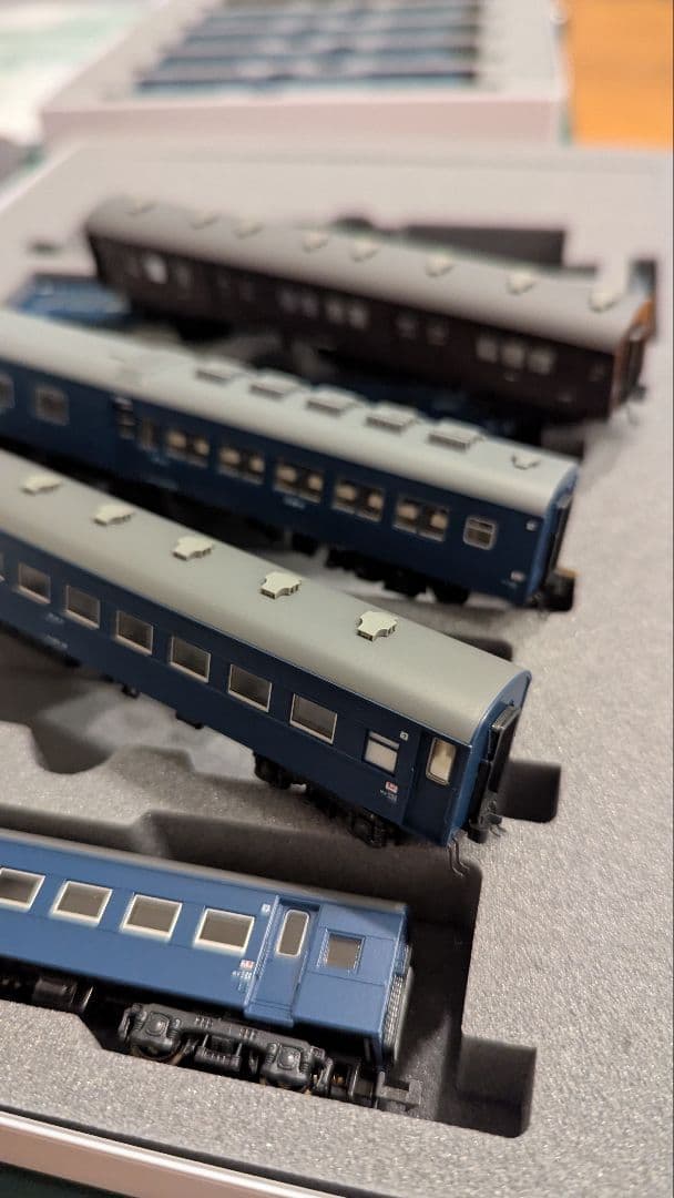 KATO10-1124.1125 10系寝台急行「大雪」6両基本6両増結セット