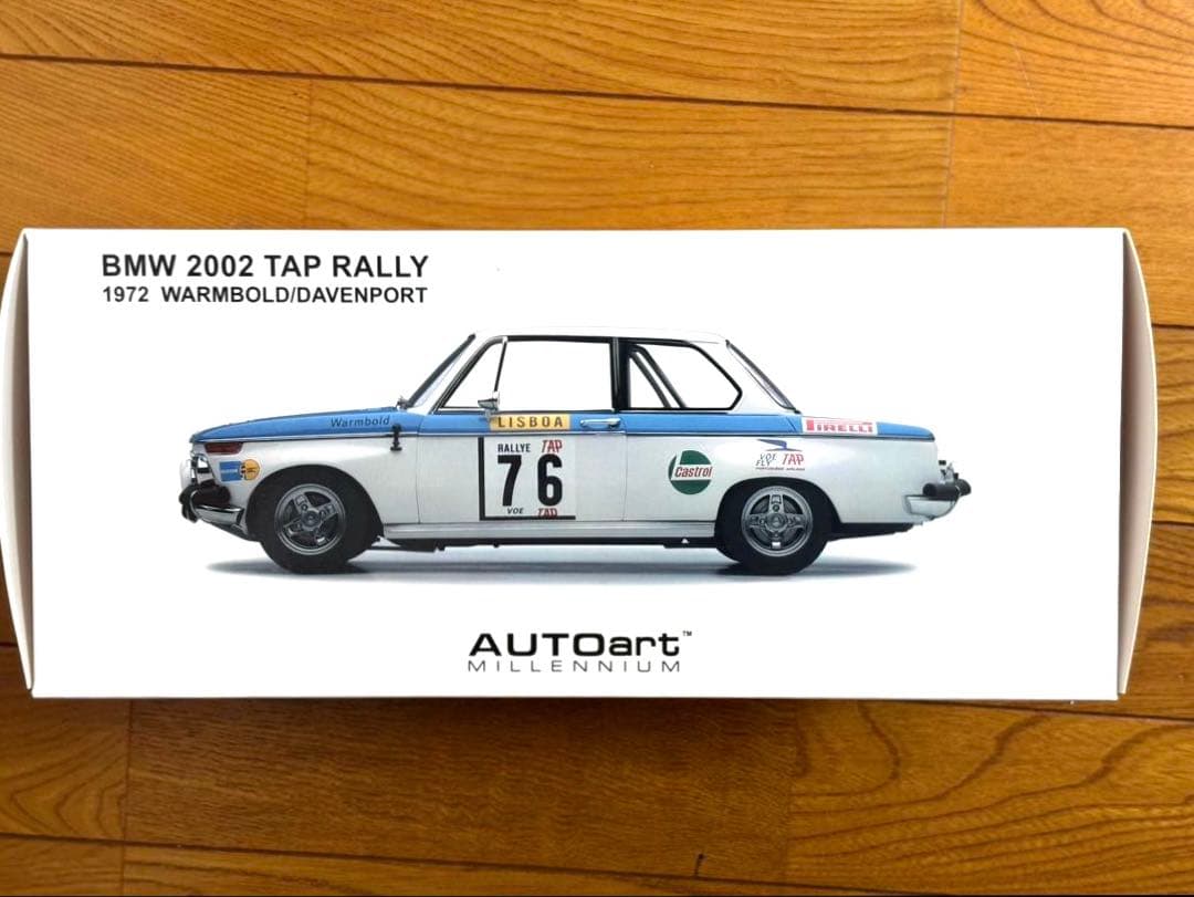 絶盤品 2002 TAP RALLY 1972 #76 1/18 ミニカー