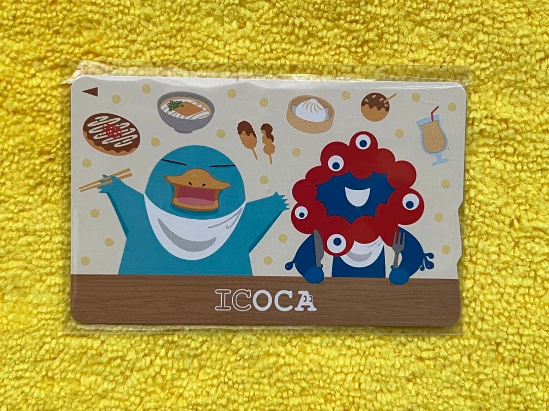 ミャクミャク　ICOCA 木製ケース