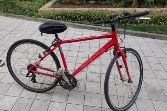 ブリヂストンのクロスバイク　ordina（オルディナ）NS548 Fファイヤー