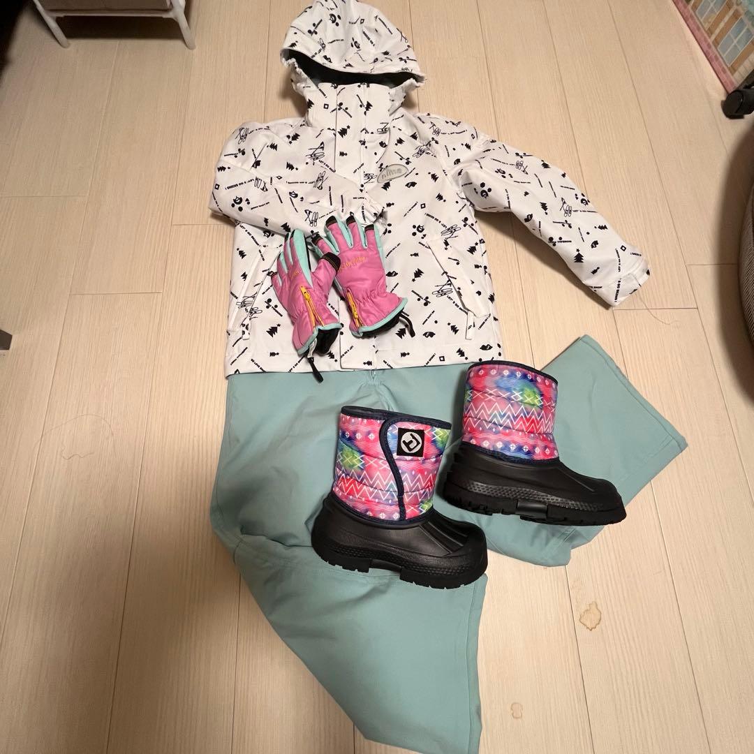 子供用　スキーウェア　一式セット売り