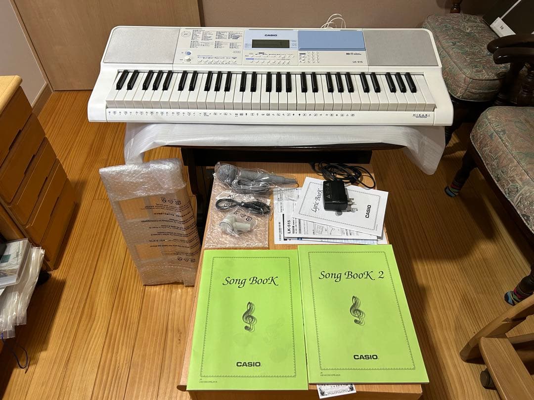 CASIO 光ナビゲーションキーボードLK515 Casiotone