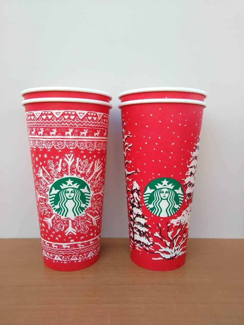 STARBUCKS　スターバックス　ホリデーカップ　2016　未使用　未記入