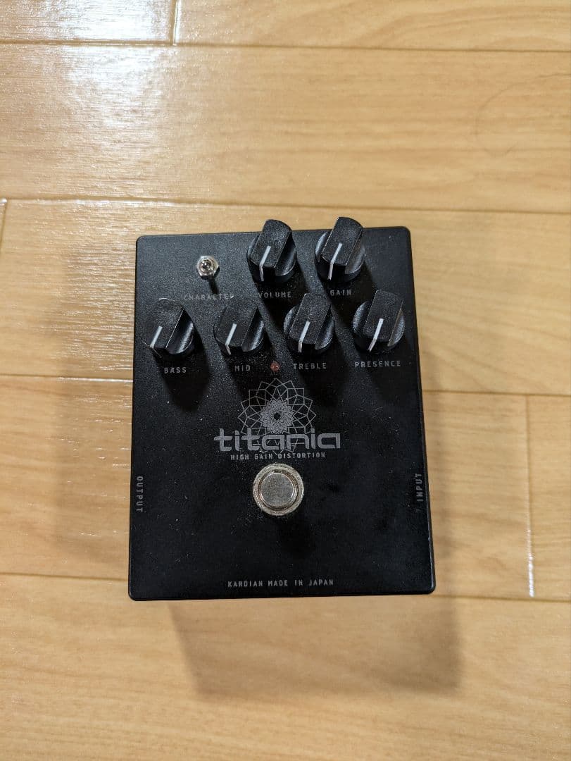 ギター KarDiaN titania V1 [Black Edition]