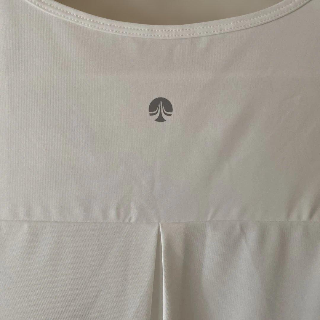 SUKALAプリーツタンクトップ　L ホワイト