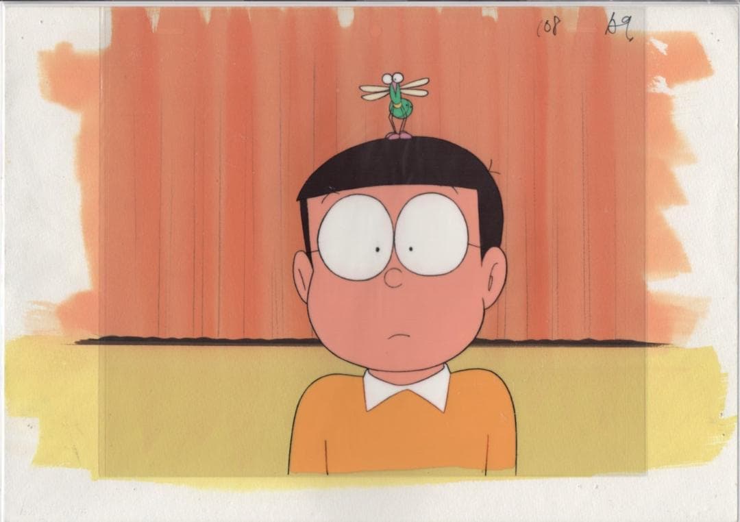 ドラえもん　ドラえもん　のび太　セル画　2枚セット