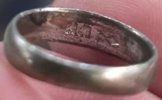 純銀指輪　4点