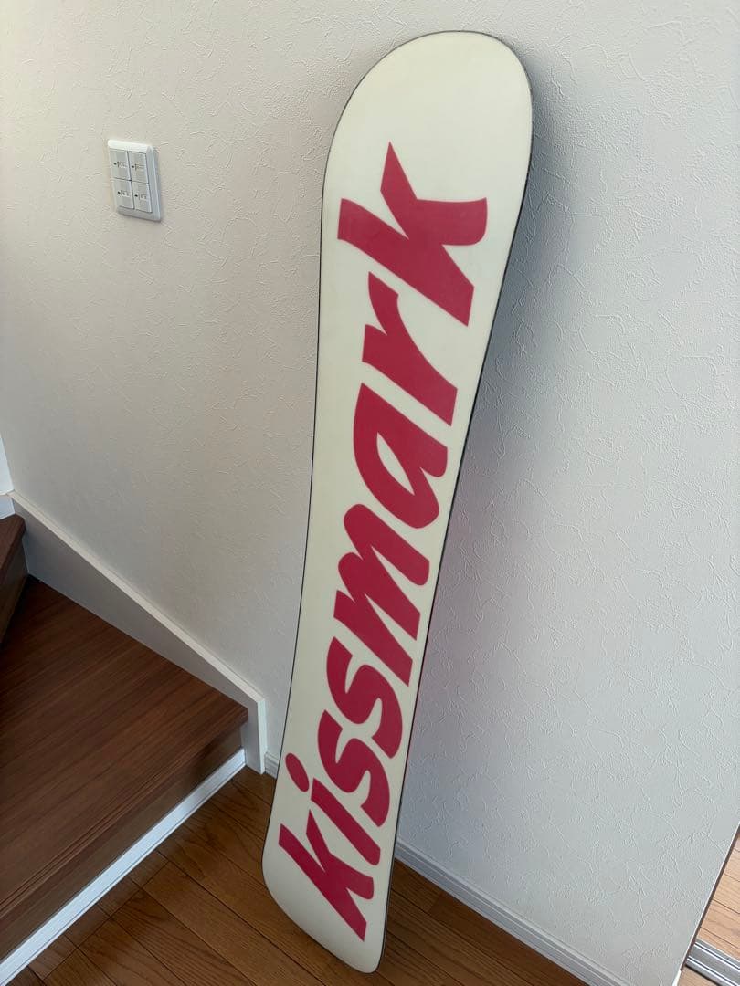 スノーボード　kissmark Black×RED×156