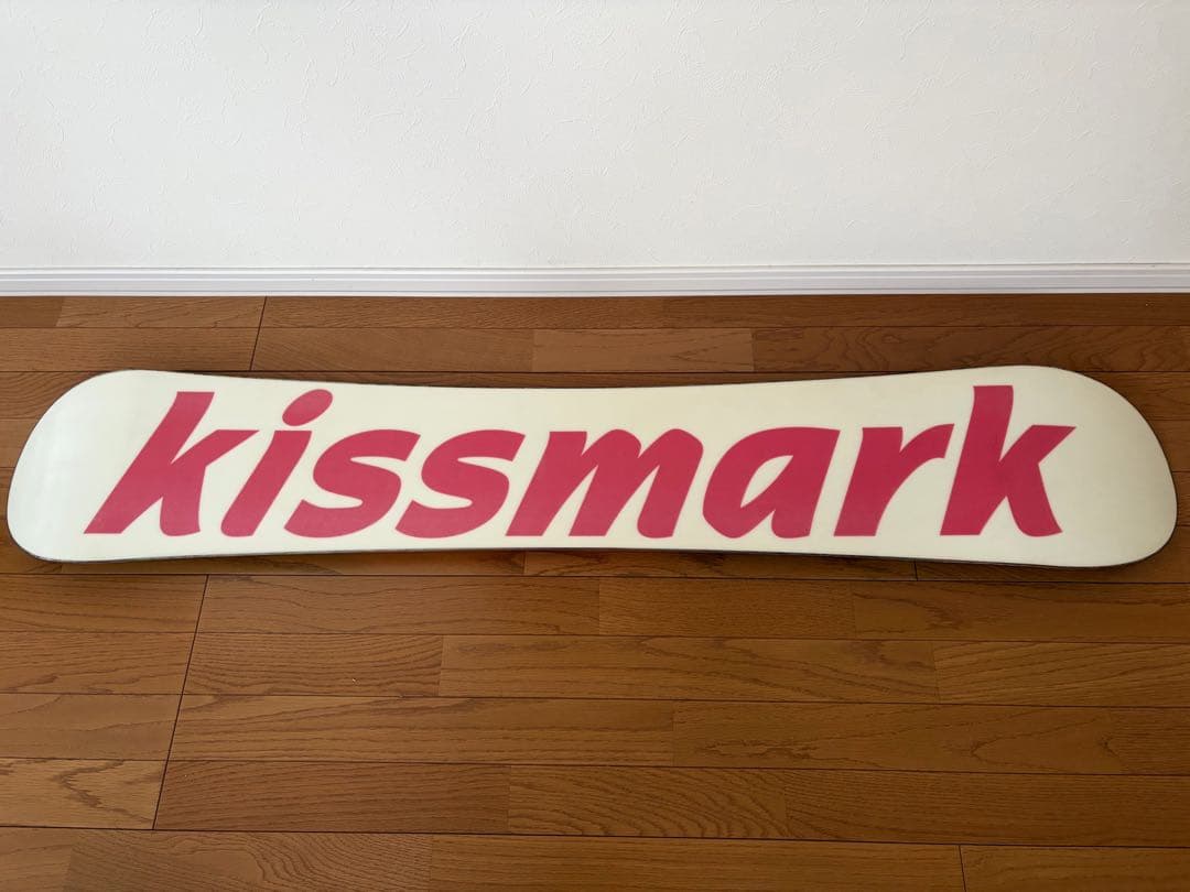 スノーボード　kissmark Black×RED×156