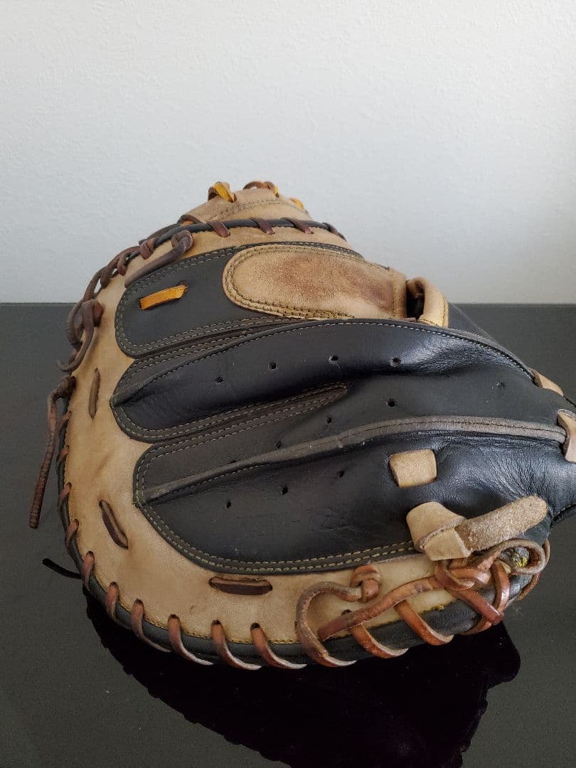 久保田スラッガー　キャッチャーミット　軟式　大人　刺繍無し　サブ硬式可能