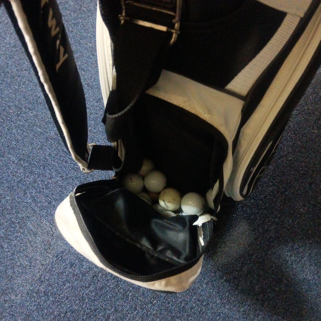 Fitway ゴルフバッグ ブラック/ホワイト