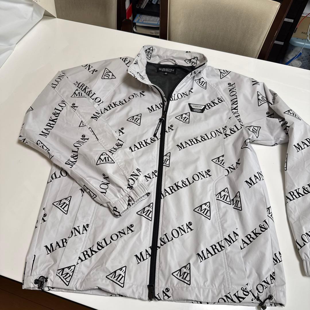 MARK&LONA ロゴプリントジャケット 48