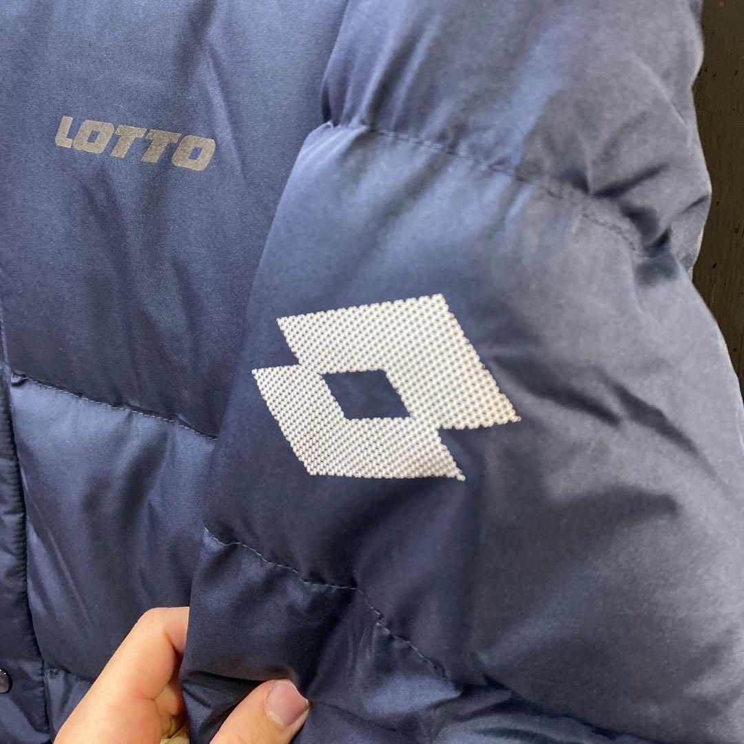【新品】Lotto ベンチコート　ネイビー　M