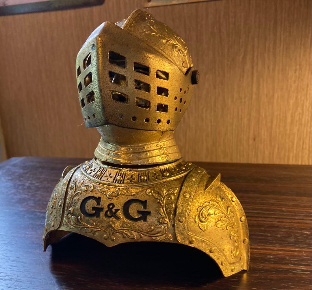 ニッカ ヴィンテージ 鎧 兜 甲冑 騎士 アンティーク 置物 昭和 レトロ 雑貨