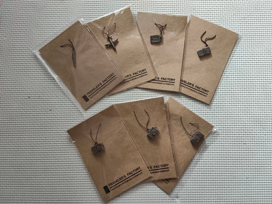 トラベラーズファクトリー　トラベラーズノート　チャーム7点セット