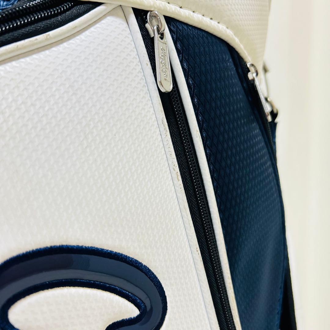 【美品】Cleveland Golf キャディバッグ 9型 フード付き