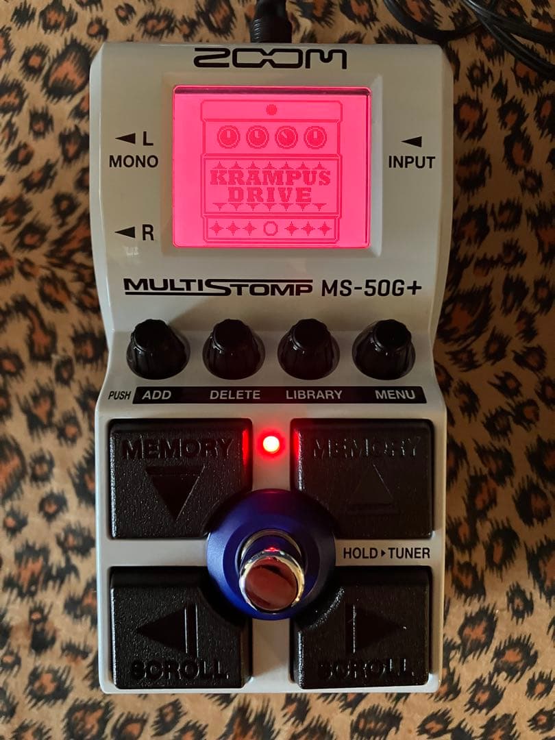 ZOOM MS50G+ マルチエフェクター　美品