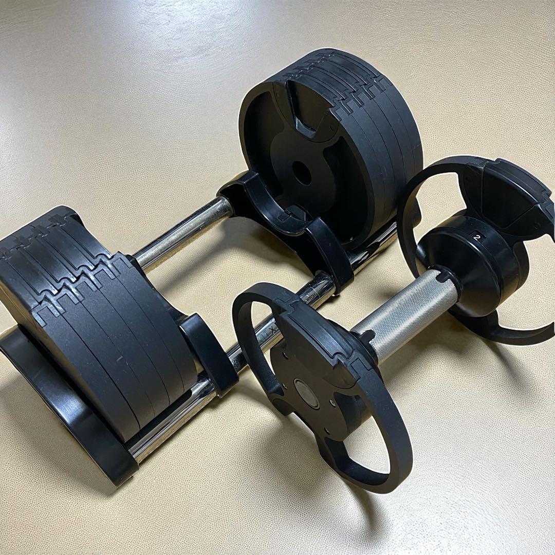 [2個同時購入限定] NUO 可変式ダンベル 片方20kg ※表示価格は1個分