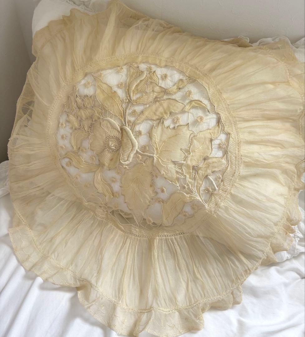 アンティーク雑貨 Edwardian Pillow Sham