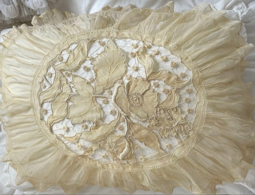 アンティーク雑貨 Edwardian Pillow Sham