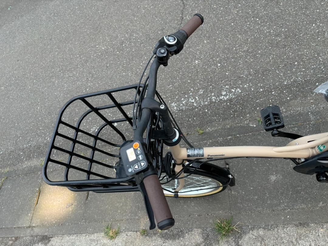パナソニック グリッター　電動自転車 マットマロンベージュ　20型　ミニベロ