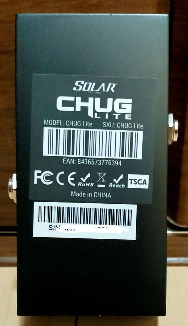 SOLAR GUITARS　CHUG Lite & Ola Englundピック