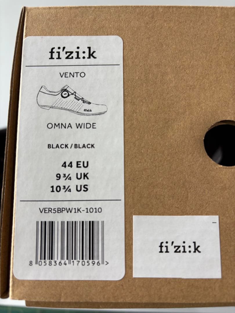 FIZIK フィジーク VENTO OMNA WIDE Black 44