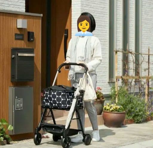 未使用・幸和製作所ショッピングカート　保冷バッグ　便利な傘立て　カバンフック付き