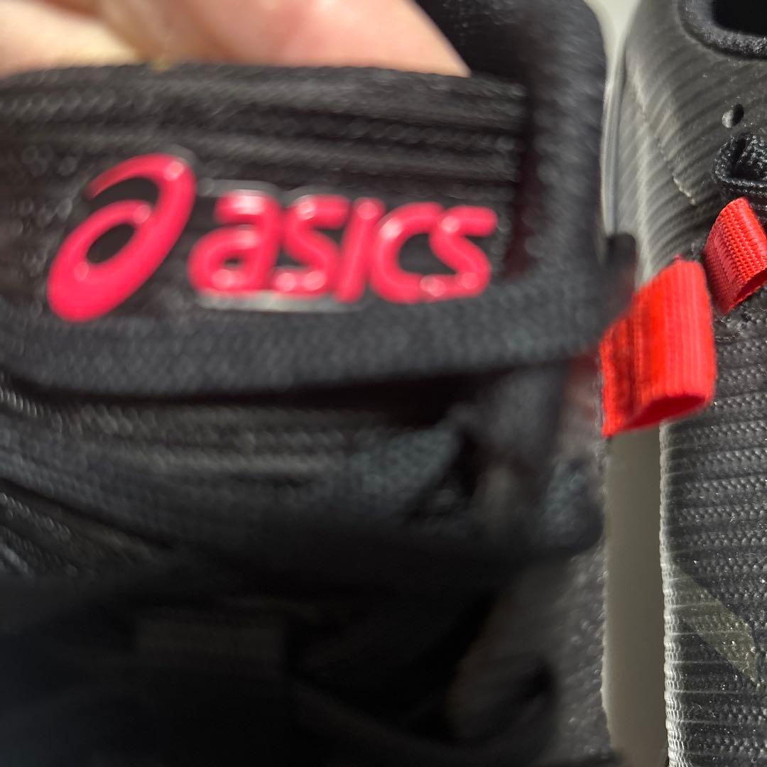 asics スパイクシューズ ブラック 26センチ