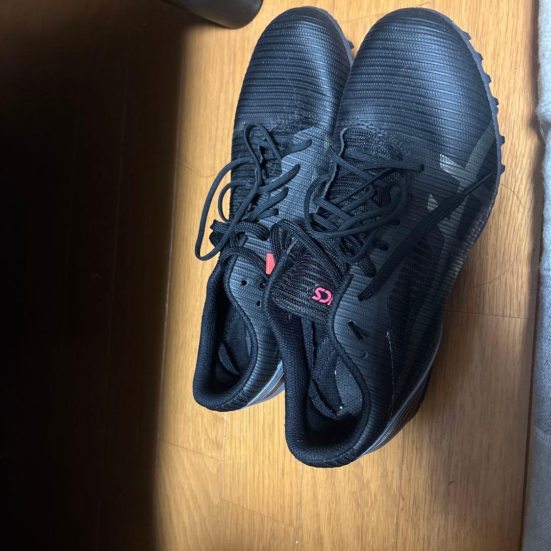 asics スパイクシューズ ブラック 26センチ
