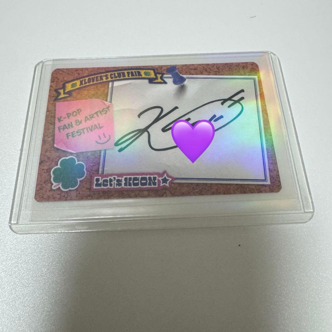 ME:I KCON JAPAN 2025 サイン MD 佐々木心菜