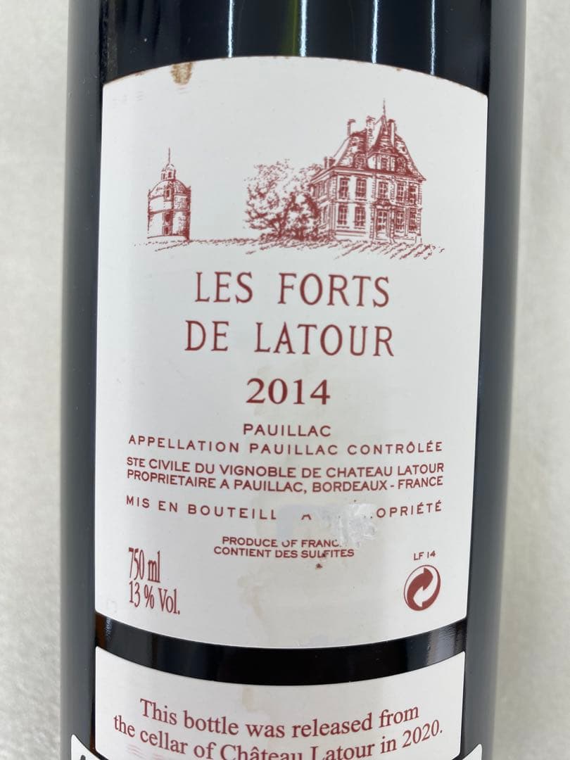 【まとめ割有】LES FORTS DE LATOUR 赤ワイン 750ml