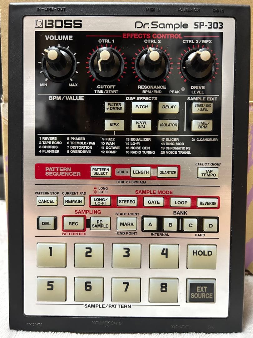 【期間限定値下げ】 BOSS Dr.Sample SP-303 サンプラー