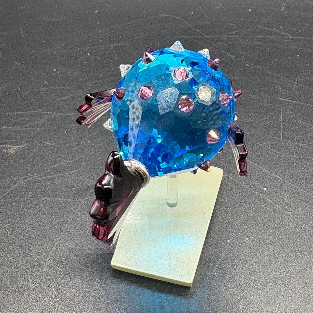 箱付き　スワロフスキー　 ハリセンボン置物 オブジェ 南海の魚達　 no.175