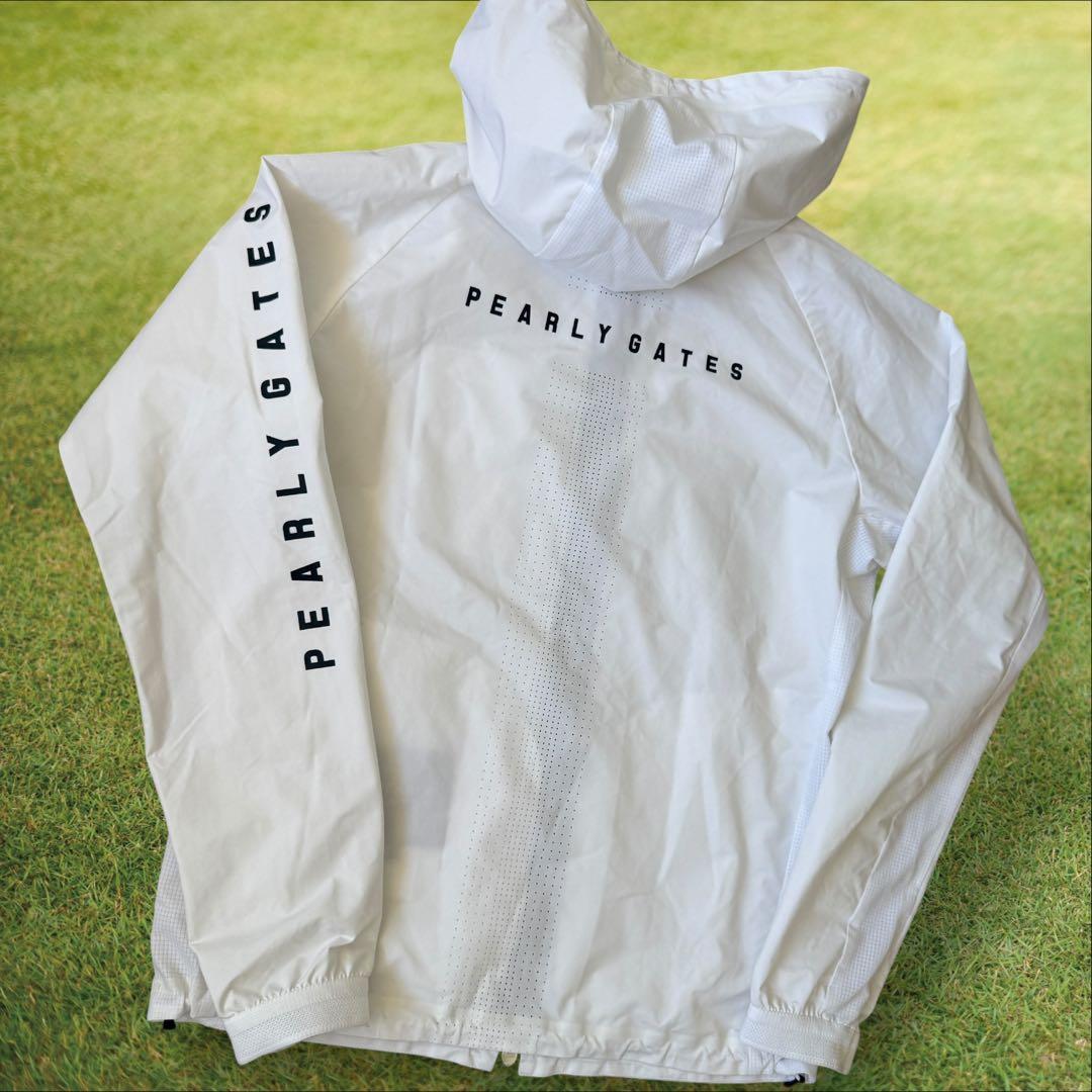 美品　パーリーゲイツ　ジャケット　ブルゾン　白　M〜L相当　薄手　スニード　4