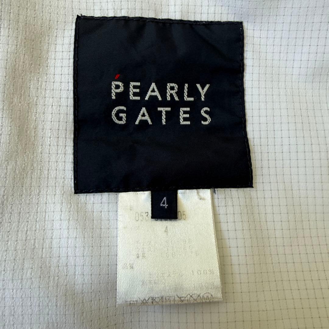 美品　パーリーゲイツ　ジャケット　ブルゾン　白　M〜L相当　薄手　スニード　4