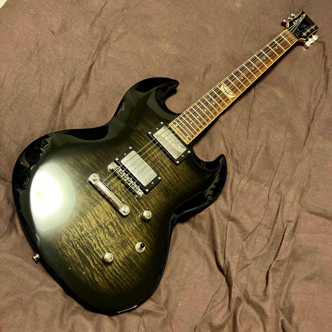 【VGS】Select Cobra 希少なドイツ製エレキギター SGタイプ 黒
