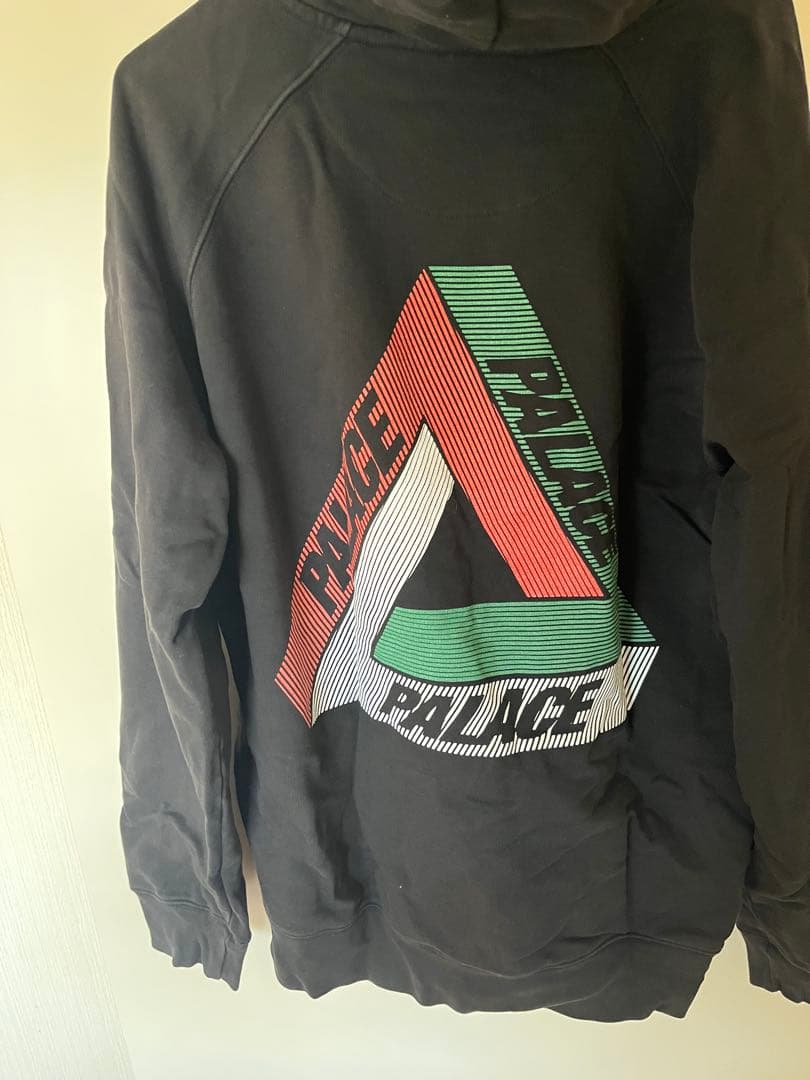 PALACE パレス　フーディ　XL 黒　パーカー
