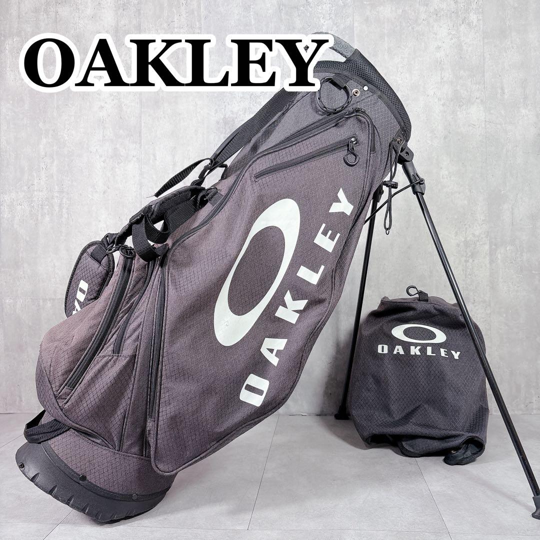V586 OAKLEY オークリー ゴルフ スタンド キャディバッグ グレー