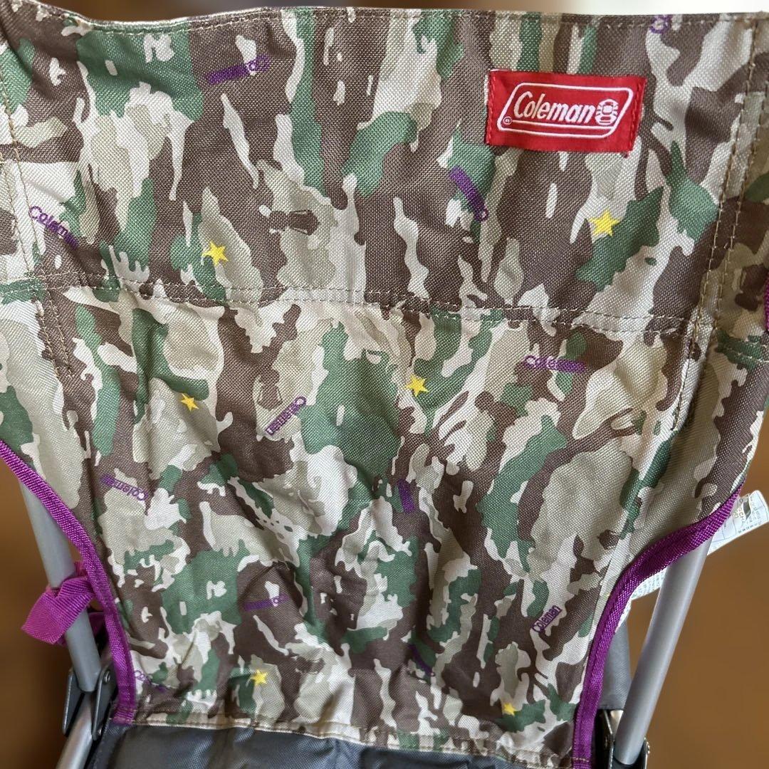 Coleman アウトドアチェア 迷彩柄 2脚セット　コンパクト　アルミフレーム