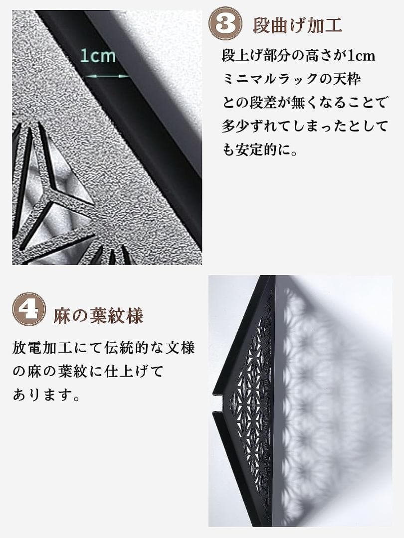 Campingmoon アウトドアテーブル ブラック