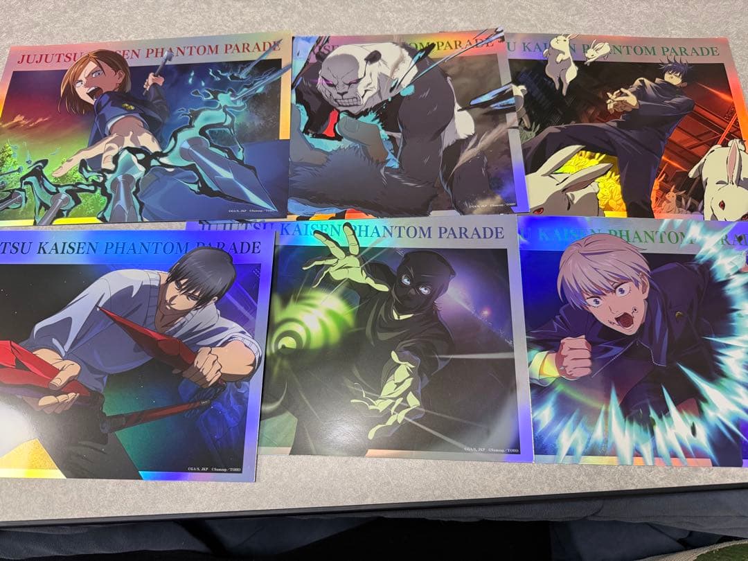 コ*ア様 呪術廻戦 ファンパレ 幻影夜行本舗 トレーディングポートレートポスター