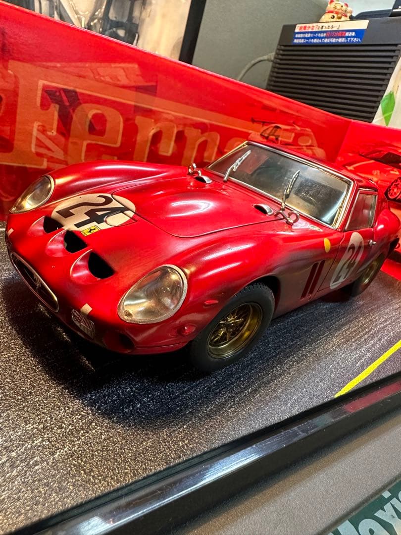 『1/18 ホットウィール フェラーリ250GTO ウェザリング仕様