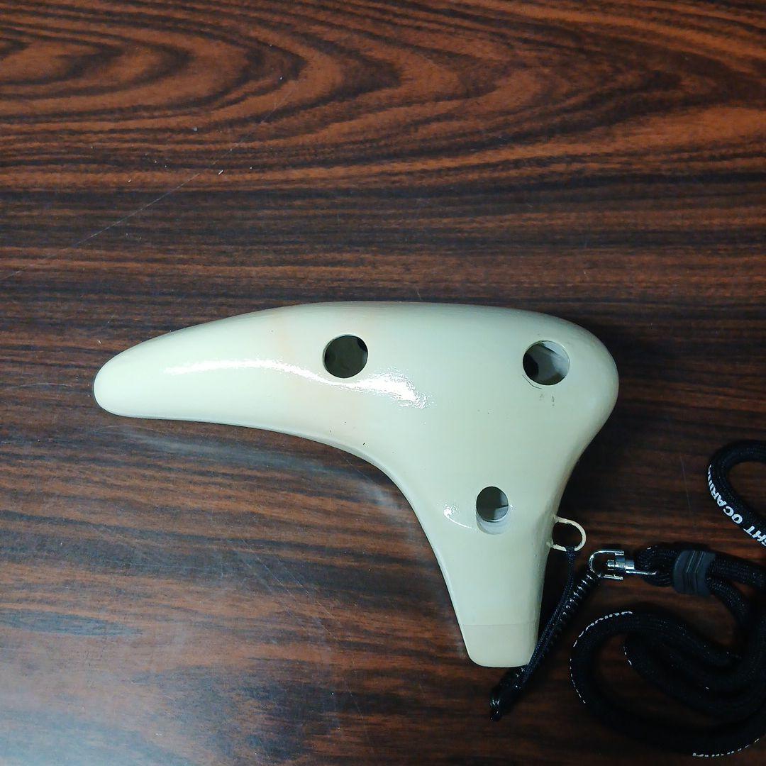 ナイトオカリナ クラシック アルトC調 アイボリー